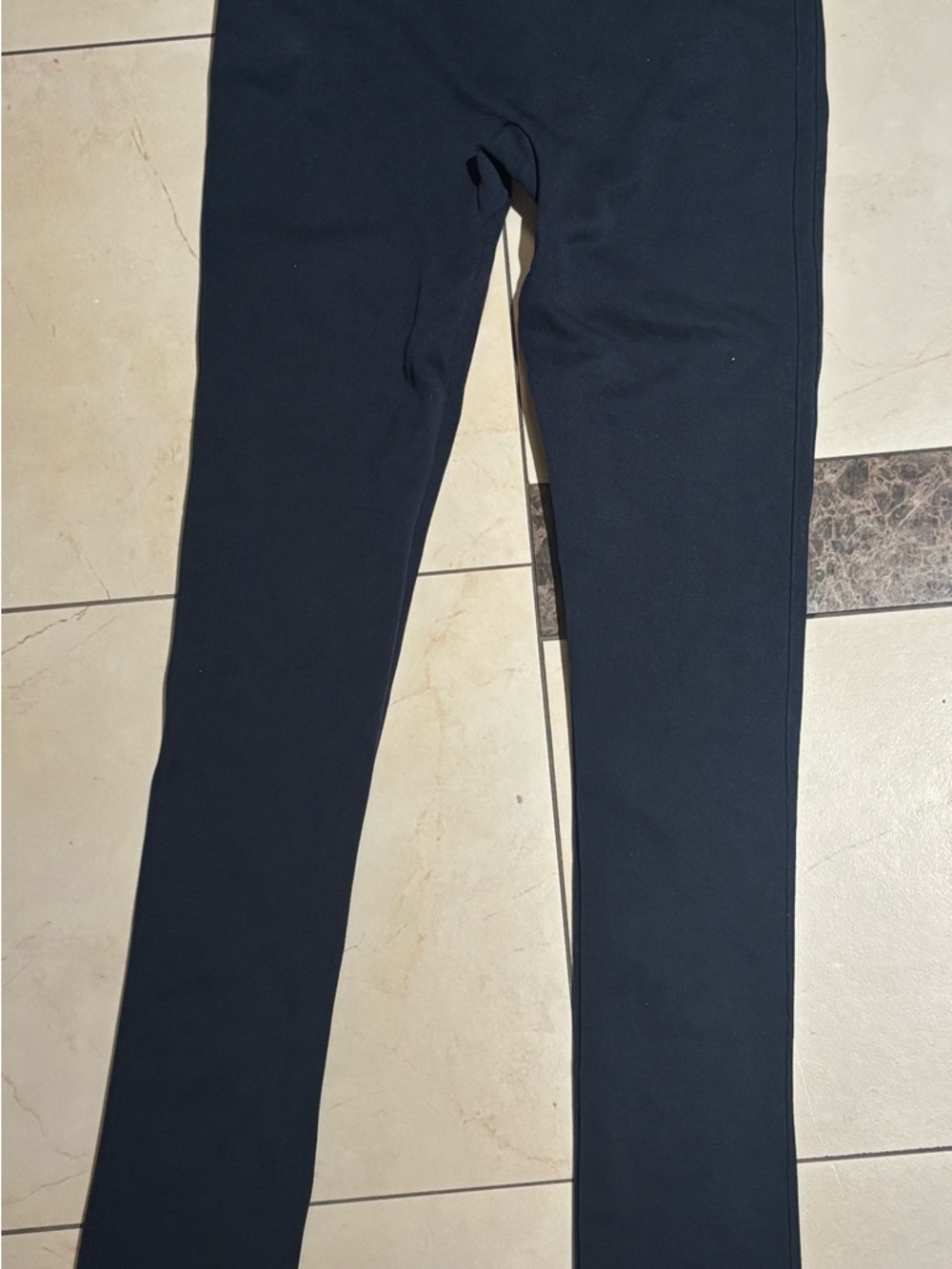 SPANX Navy High-Rise Stretch Jeggings - Picture 2 of 3